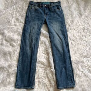 Rock And Roll Denim Men Revolver Straight Slim Straight Size 32x30 Medium Wash